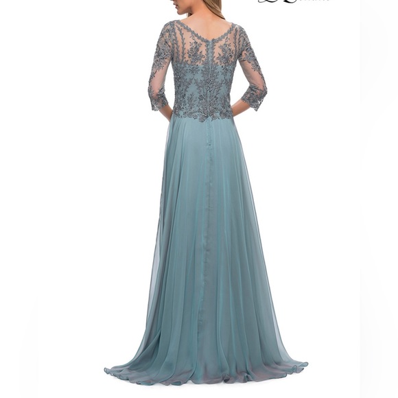 LA FEMME EVENING GOWN size 10 - Picture 3 of 8